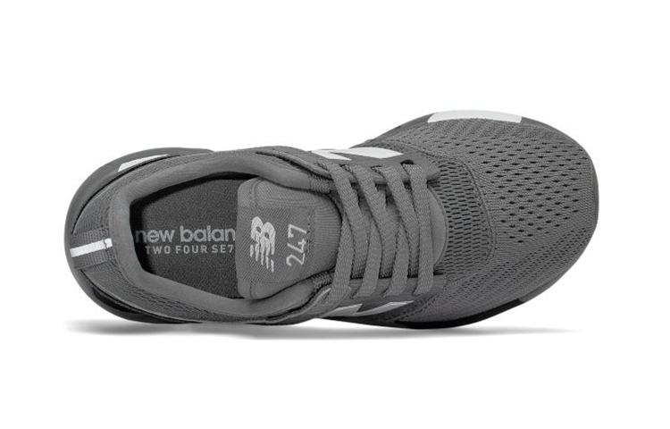 Lookbook 中童 New Balance 247 Classic 低筒跑步鞋 灰色