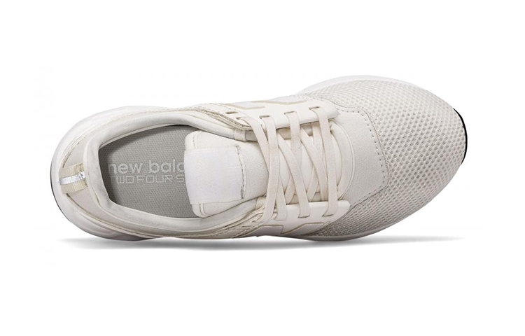 Lookbook 中童 New Balance 247 Classic 防滑透氣 低筒運動跑步鞋 白色