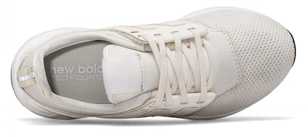 Lookbook 中童 New Balance 247 Classic 防滑透氣 低筒運動跑步鞋 白色