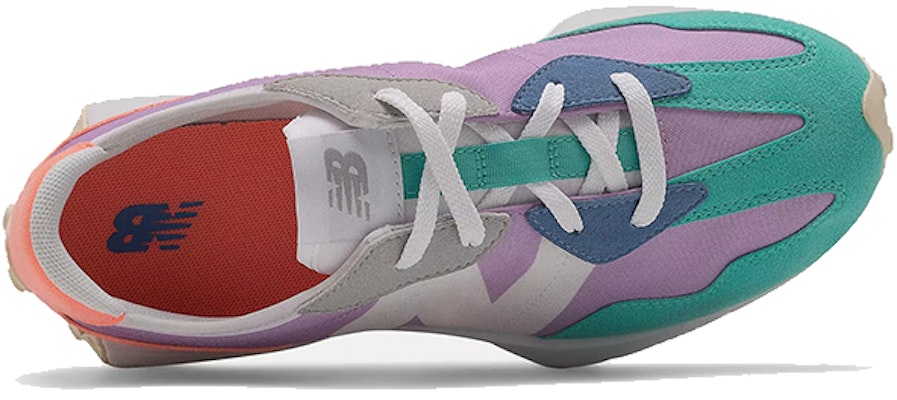 (Preschool) New Balance 327 'Dark Violet Glow Summer Jade' PH327PA Lookbook (Preschool) New Balance 327 'Dark Violet Glow Summer Jade' PH327PA