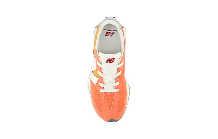 Shop 中童 New Balance NB 327 舒適百搭 減震耐磨 兒童休閒鞋 紅橙 標準