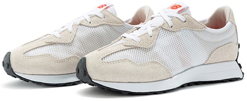 (PS) ニューバランス327 K ホワイト/ベージュ PH327BA Order (PS) ニューバランス327 K ホワイト/ベージュ PH327BA