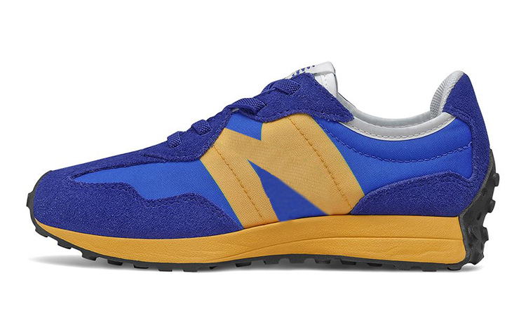 Buy (PS) ニューバランス327 青/黄 キッズ YH327CLB