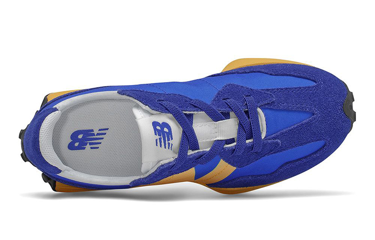 Lookbook (PS) ニューバランス327 青/黄 キッズ YH327CLB