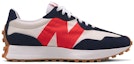 Order (PS) Kasut New Balance 327 K Biru/Merah/'Kelabu' GS327RP