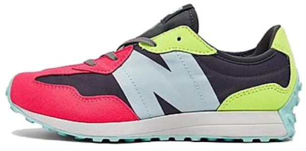 中童 New Balance 327系列 耐磨防滑 低筒跑步鞋 灰綠紅 Buy 中童 New Balance 327系列 耐磨防滑 低筒跑步鞋 灰綠紅