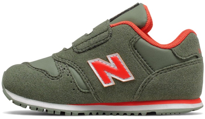 New balance 373 green orange cheap