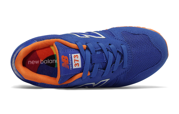 Lookbook (PS) New Balance 373 Series K Biru/Oranye YC373BO