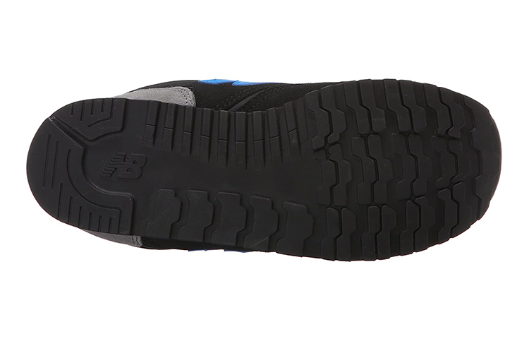 Shop 兒童 New Balance 420系列 減震防滑 低筒運動鞋 黑藍色