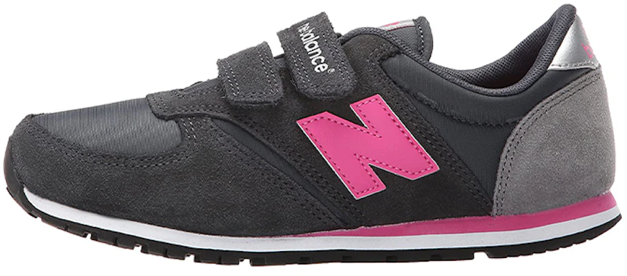 兒童 New Balance 420系列 魔術貼 低幫休閒跑步鞋 黑粉色 Buy 兒童 New Balance 420系列 魔術貼 低幫休閒跑步鞋 黑粉色