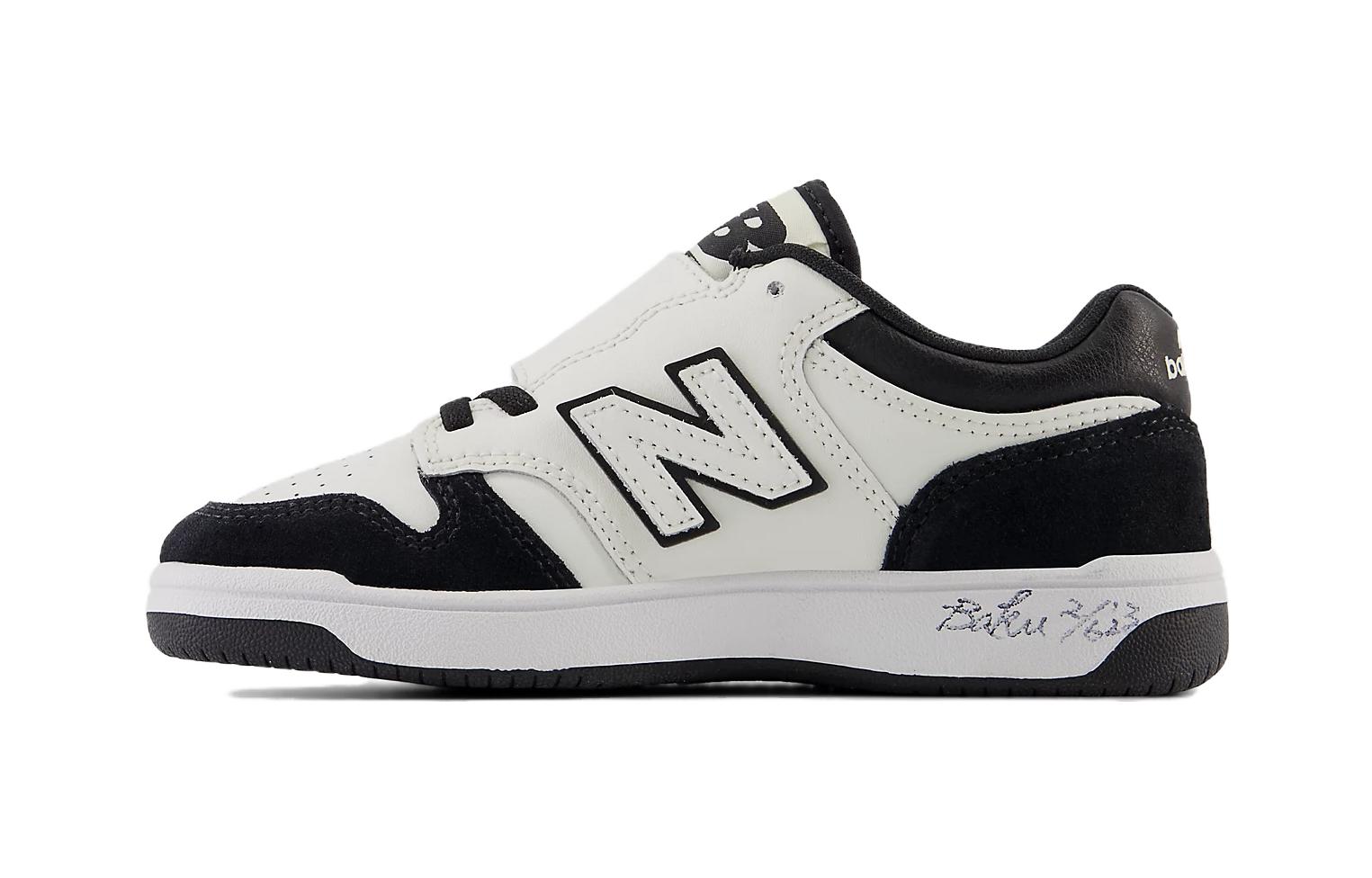 Buy (PS) New Balance 480 Cordones Elásticos 'Blanco Negro' PHB480BW