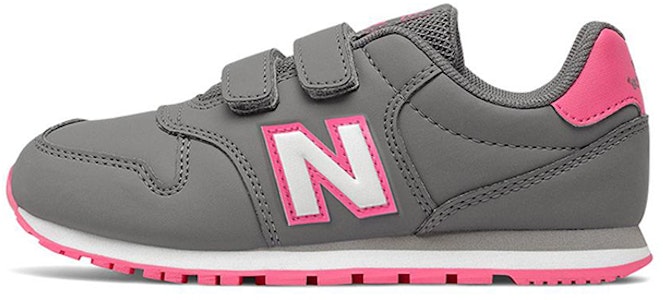 中童 New Balance 500系列 魔術貼 耐磨防滑 低幫跑步鞋 灰粉色 Buy 中童 New Balance 500系列 魔術貼 耐磨防滑 低幫跑步鞋 灰粉色