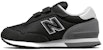 (PS) New Balance 515 Hitam 'Magic Tape Kasut Larian Rendah Penyerap Kejut' YV515RB3