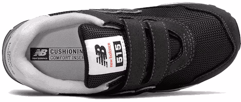 (Preschool) New Balance 515 Black 'Magic Tape Breathable Non-Slip Shock-Absorbing Low-Top Running Shoe' YV515RB3 Lookbook (Preschool) New Balance 515 Black 'Magic Tape Breathable Non-Slip Shock-Absorbing Low-Top Running Shoe' YV515RB3