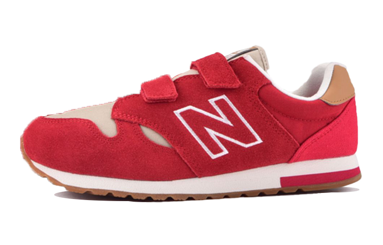 Buy 兒童 New Balance 520系列 魔術貼 耐磨防滑舒適 低筒運動鞋 紅