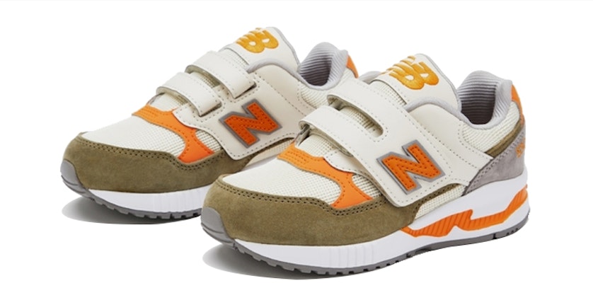 (PS) New Balance 530 Rendah K Oren 'Krim' KV530SNP Order (PS) New Balance 530 Rendah K Oren 'Krim' KV530SNP