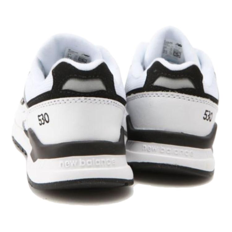 Lookbook (PS) 뉴발란스 530 블랙화이트 (New Balance 530 Black White) KL530LBG