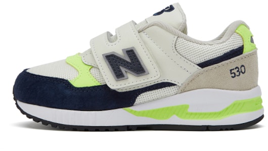 中童 New Balance NB 530 魔術貼 防滑 低筒 跑步鞋 米藍綠 Buy 中童 New Balance NB 530 魔術貼 防滑 低筒 跑步鞋 米藍綠