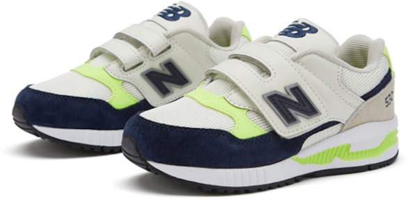 中童 New Balance NB 530 魔術貼 防滑 低筒 跑步鞋 米藍綠 Order 中童 New Balance NB 530 魔術貼 防滑 低筒 跑步鞋 米藍綠