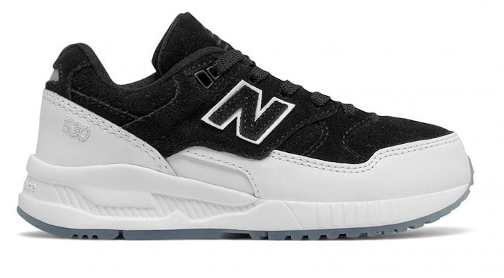 (Preschool) New Balance 530 'White Black' KL530CBG Order (Preschool) New Balance 530 'White Black' KL530CBG