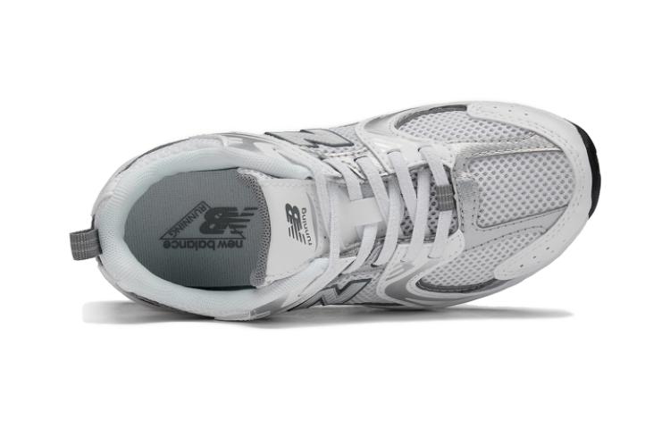 Lookbook (PS) New Balance 530 'Blanco Plata Metálico' PZ530AD