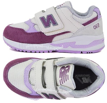 (Preschool) New Balance 530 Series K White/Purple KV530SDP Lookbook (Preschool) New Balance 530 Series K White/Purple KV530SDP