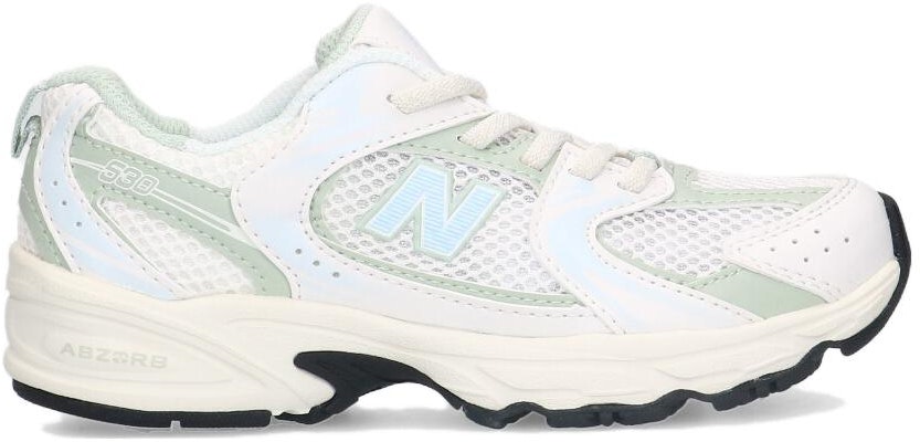 (Preschool) New Balance 530 Shoes 'White Green Blue' PZ530ZO Order (Preschool) New Balance 530 Shoes 'White Green Blue' PZ530ZO