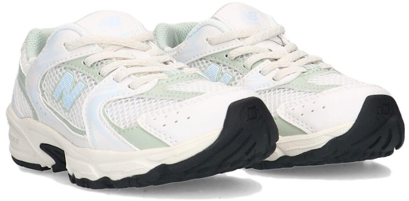 (Preschool) New Balance 530 Shoes 'White Green Blue' PZ530ZO Lookbook (Preschool) New Balance 530 Shoes 'White Green Blue' PZ530ZO