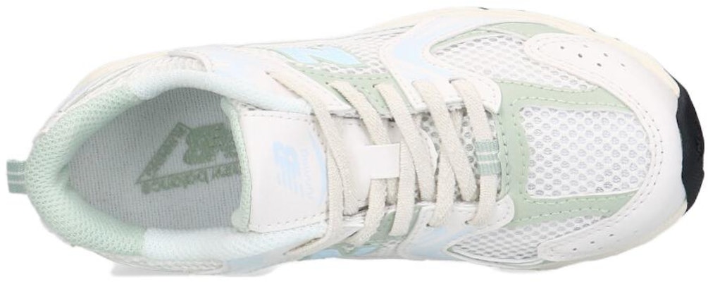 (Preschool) New Balance 530 Shoes 'White Green Blue' PZ530ZO Shop (Preschool) New Balance 530 Shoes 'White Green Blue' PZ530ZO
