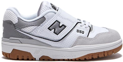 兒童 New Balance NB 550 減震耐磨 低幫 兒童板鞋 灰白 Order 兒童 New Balance NB 550 減震耐磨 低幫 兒童板鞋 灰白