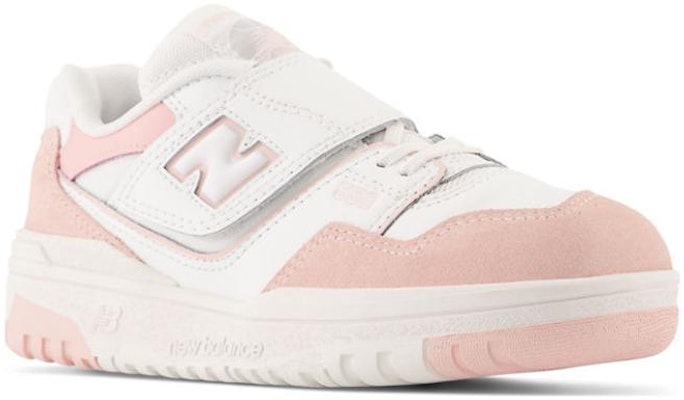 (Preschool) New Balance 550 Bungee Lace Top Strap Little Kid 'White Pink Haze' PHB550CD Lookbook (Preschool) New Balance 550 Bungee Lace Top Strap Little Kid 'White Pink Haze' PHB550CD
