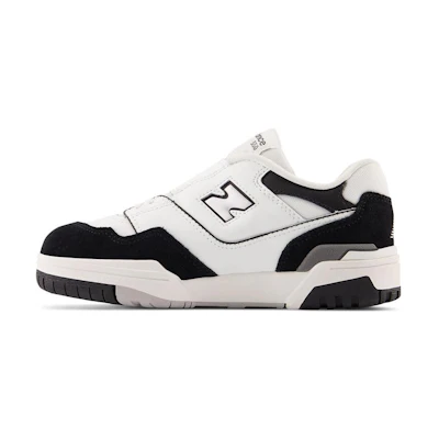 (PS) NB 550 Bungee Lace Top Strap Little Kid 'White Black Rain Cloud'