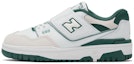 Buy (Preschool) New Balance 550 Bungee Lace with Top Strap 'White Vintage Teal' PHB550TA