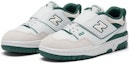 Order (Preschool) New Balance 550 Bungee Lace with Top Strap 'White Vintage Teal' PHB550TA