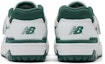 Shop (Preschool) New Balance 550 Bungee Lace with Top Strap 'White Vintage Teal' PHB550TA