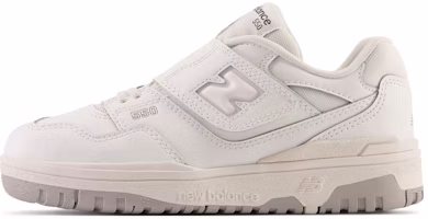 (Preschool) New Balance 550 Bungee Lace Strap 'White Grey' PHB550PB (Preschool) New Balance 550 Bungee Lace Strap 'White Grey' PHB550PB