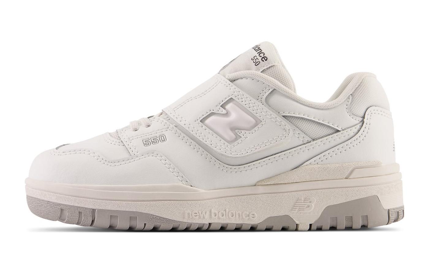 Buy (PS) New Balance 550 Lacets Élastiques à Bande ''Blanc Gris'' PHB550PB