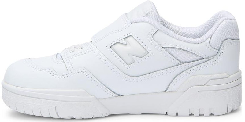 (Preschool) New Balance NB 550 Bungee Lace with Top Strap 'Triple White' PHB550WW Buy (Preschool) New Balance NB 550 Bungee Lace with Top Strap 'Triple White' PHB550WW