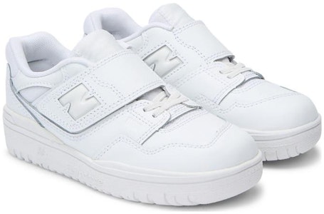 (PS) New Balance NB 550 Bungee Lace dengan Strap Atas 'Triple White' PHB550WW Lookbook (PS) New Balance NB 550 Bungee Lace dengan Strap Atas 'Triple White' PHB550WW