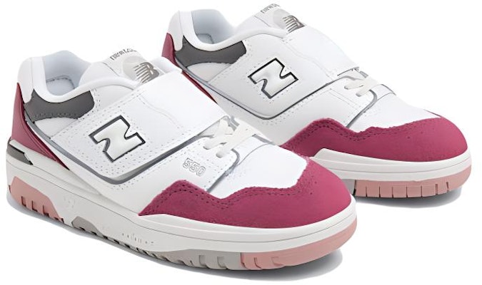 (PS) New Balance 550 Tali Bungee dengan Tali Atas 'Putih Bulan Merah Jambu' PHB550CK Shop (PS) New Balance 550 Tali Bungee dengan Tali Atas 'Putih Bulan Merah Jambu' PHB550CK