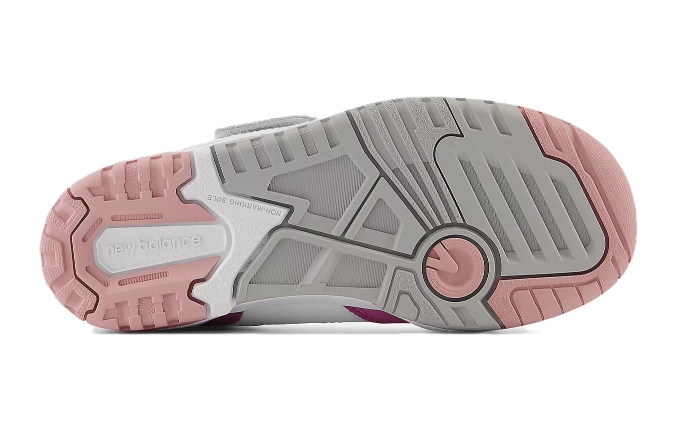 Purchase (PS) New Balance 550 Tali Bungee dengan Tali Atas 'Putih Bulan Merah Jambu' PHB550CK