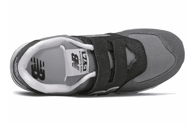 Lookbook (PS) New Balance 574 'Hitam Abu-abu' PV574WR1