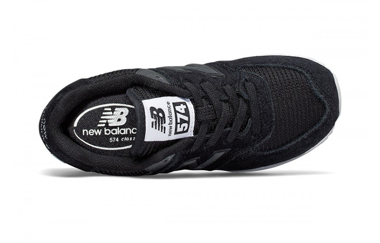 Lookbook (PS) 뉴발란스 574 블랙화이트 (New Balance 574 Black White) KL574C8P