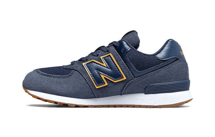 Buy 中童 New Balance 574系列 輕便舒適 低幫運動跑步鞋 藍色