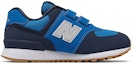 Order (PS) 뉴발란스 574 키즈 블루 (New Balance 574 Kids Blue) YV574DMB
