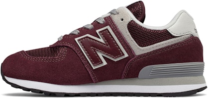 (Preschool) New Balance Little ' 574 Core Shoes Burgundy/Gray PC574GB (Preschool) New Balance Little ' 574 Core Shoes Burgundy/Gray PC574GB