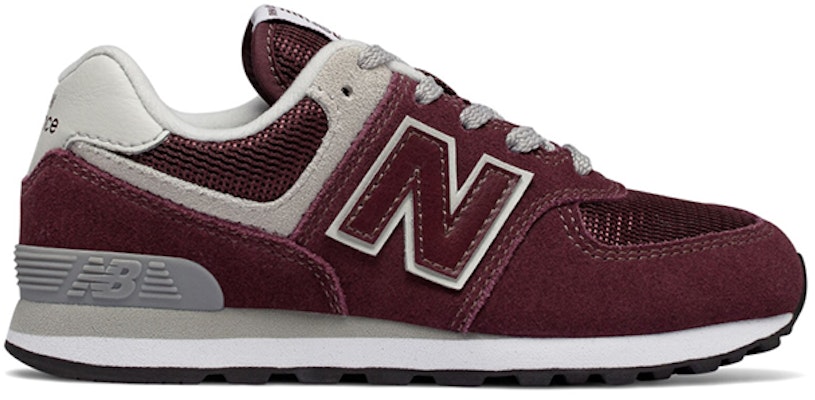 (PS) New Balance Pequeños '574 Core Zapatillas Burdeos/Gris PC574GB Order (PS) New Balance Pequeños '574 Core Zapatillas Burdeos/Gris PC574GB