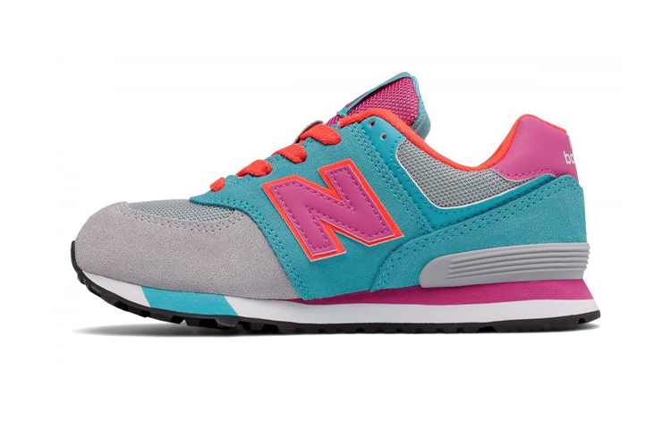 (Preschool) New Balance 574 'Cut and Paste Grey Blue Purple' KL574WTP