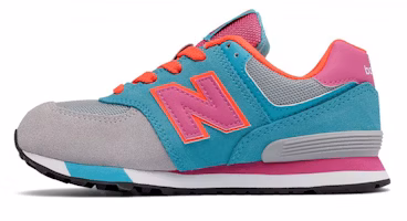 (Preschool) New Balance 574 'Cut and Paste Grey Blue Purple' KL574WTP (Preschool) New Balance 574 'Cut and Paste Grey Blue Purple' KL574WTP