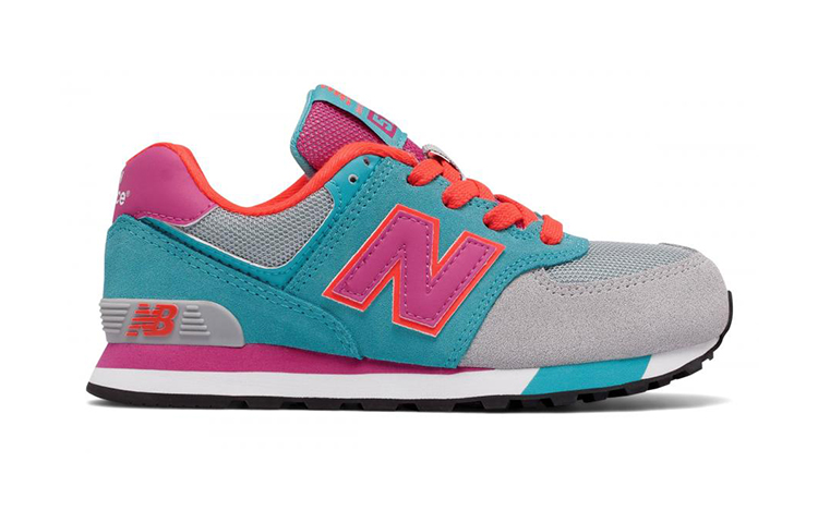 Order (PS) New Balance 574 'Corta y Pega Gris Azul Morado' KL574WTP